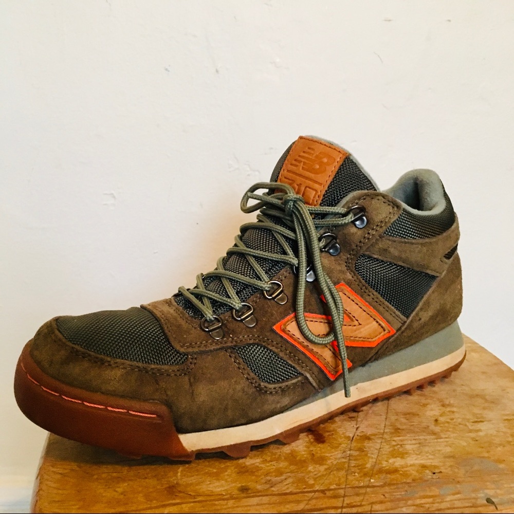 New Balance NB 710 Green Hiking Sneaker Boot